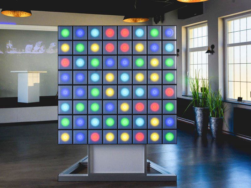 twall® 5 twall® A Series exergaming reaction wall with LED lights for interactive sports and leisure